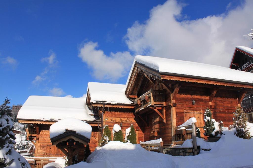 Hotel Chalet Les Airelles レ・キャローズ・ダラッシュ エクステリア 写真